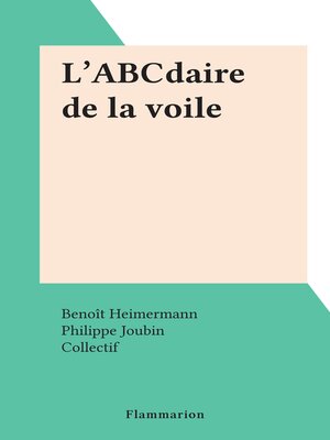 cover image of L'ABCdaire de la voile